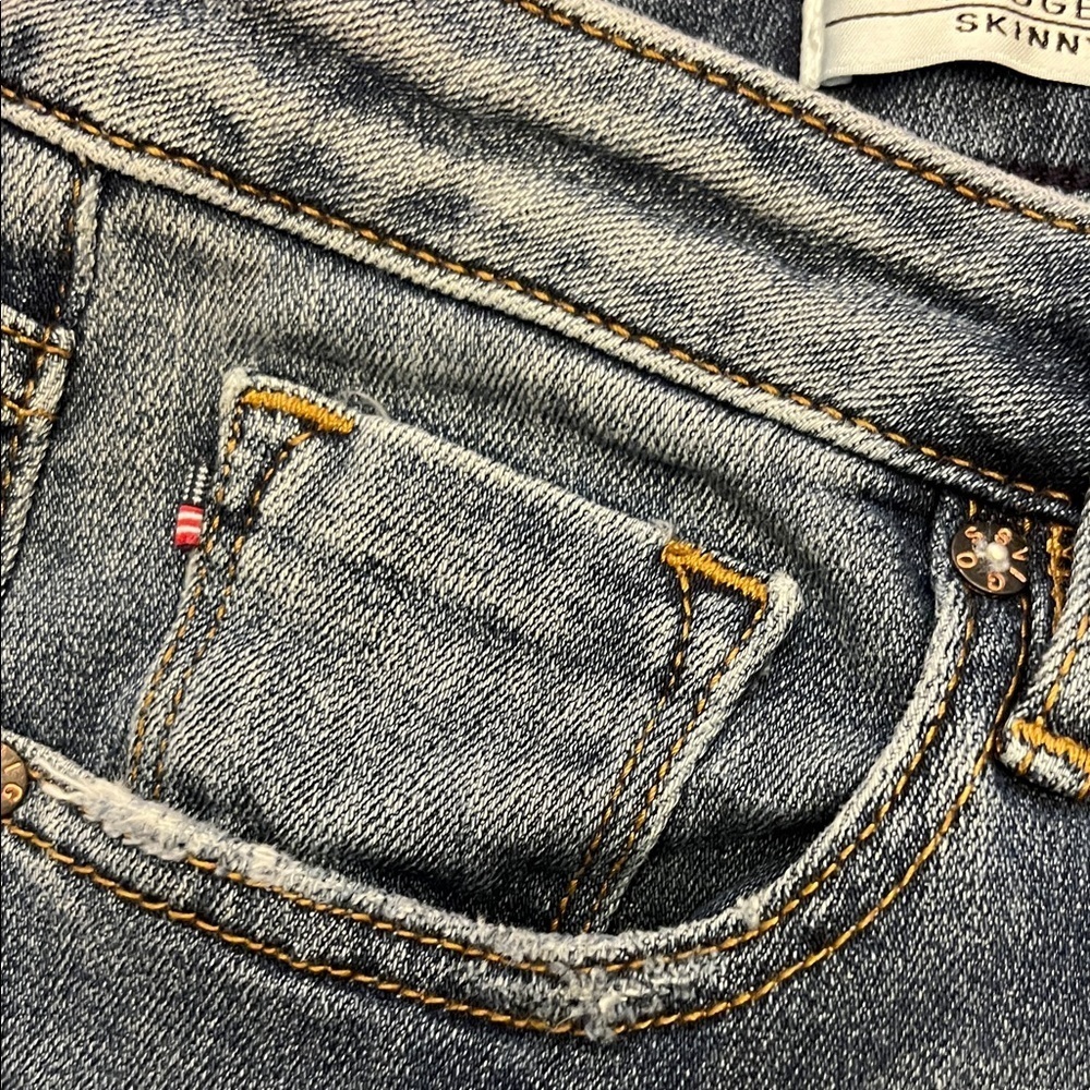 Vigoss Women's Dark Blue Skinny Jeans Size 14 - Picture 7 of 11